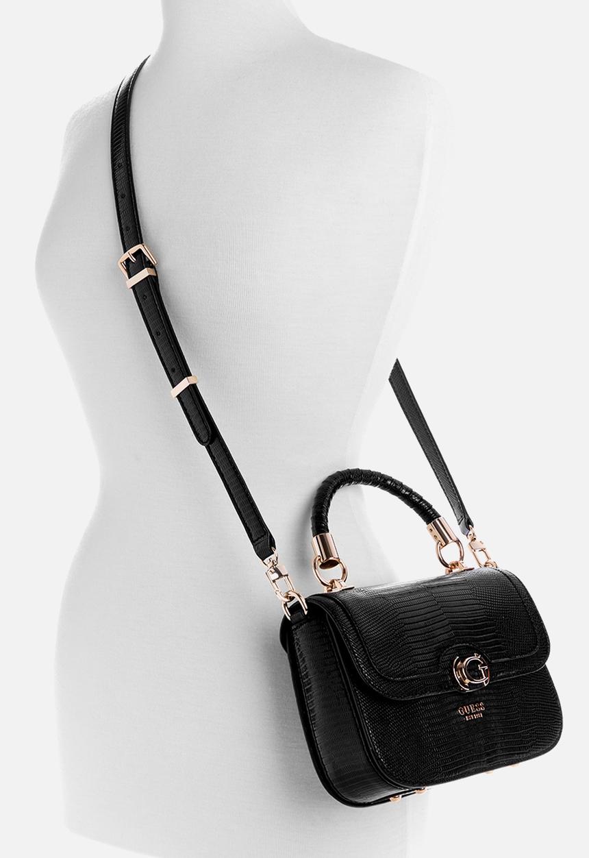 GUESS - Orlina top handle flap - black