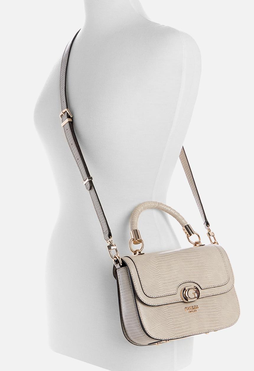 GUESS - Orlina top handle flap - taupe