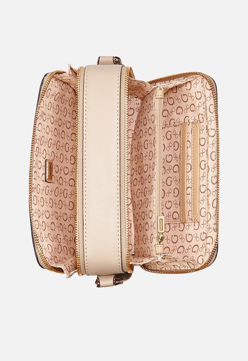 GUESS - Mackendra mini crossbody - beige