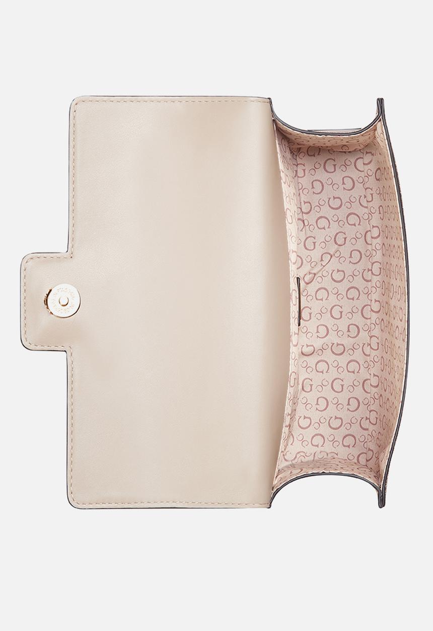 GUESS - Moonstone crossbody flap-brown