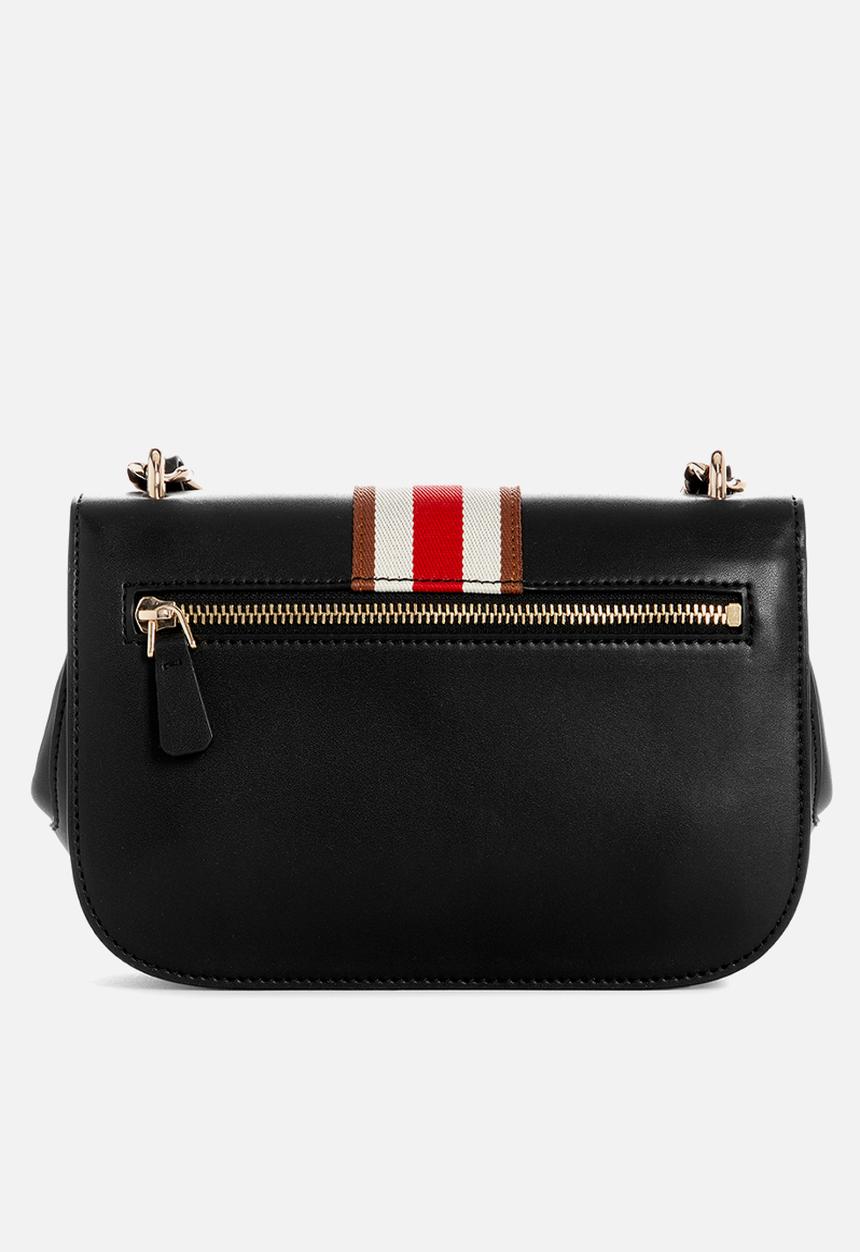 GUESS - Nelka crossbody flap-black