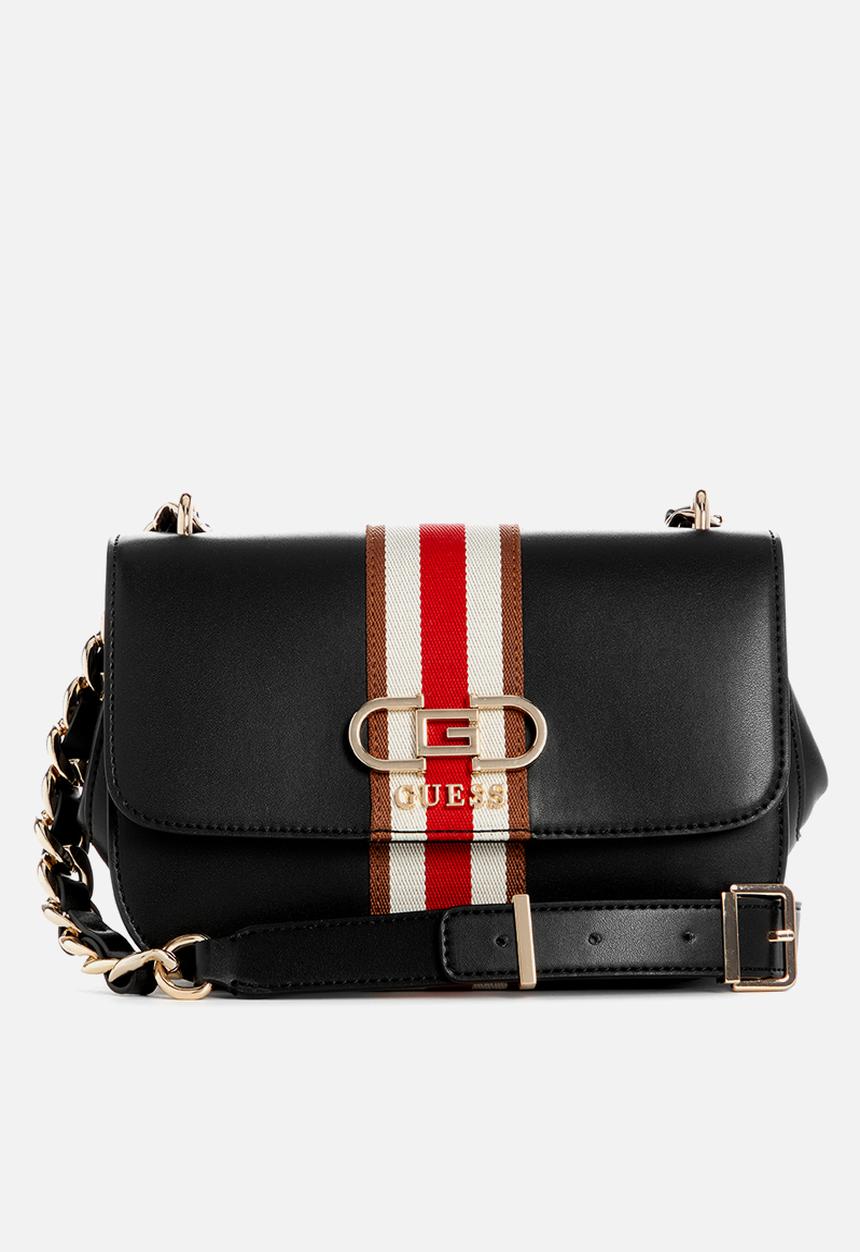 GUESS - Nelka crossbody flap-black