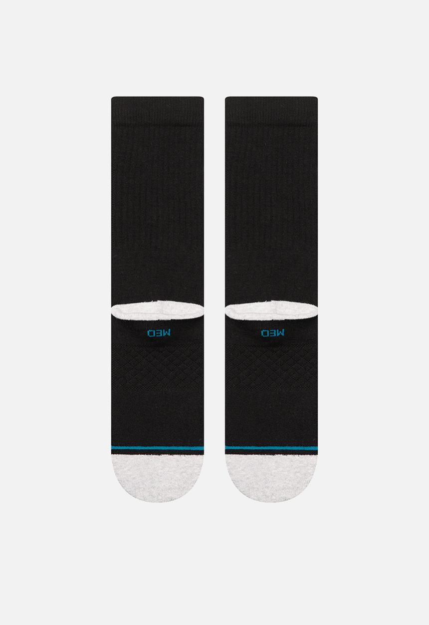 Stance Socks - Smashed crew - black