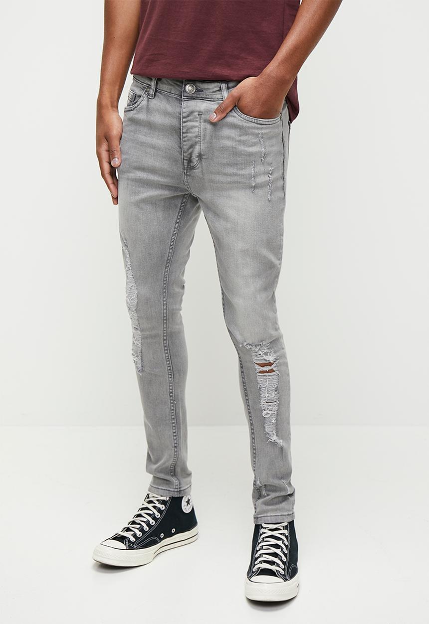 Brave Soul - Denim Jeans - Dark Grey Wash