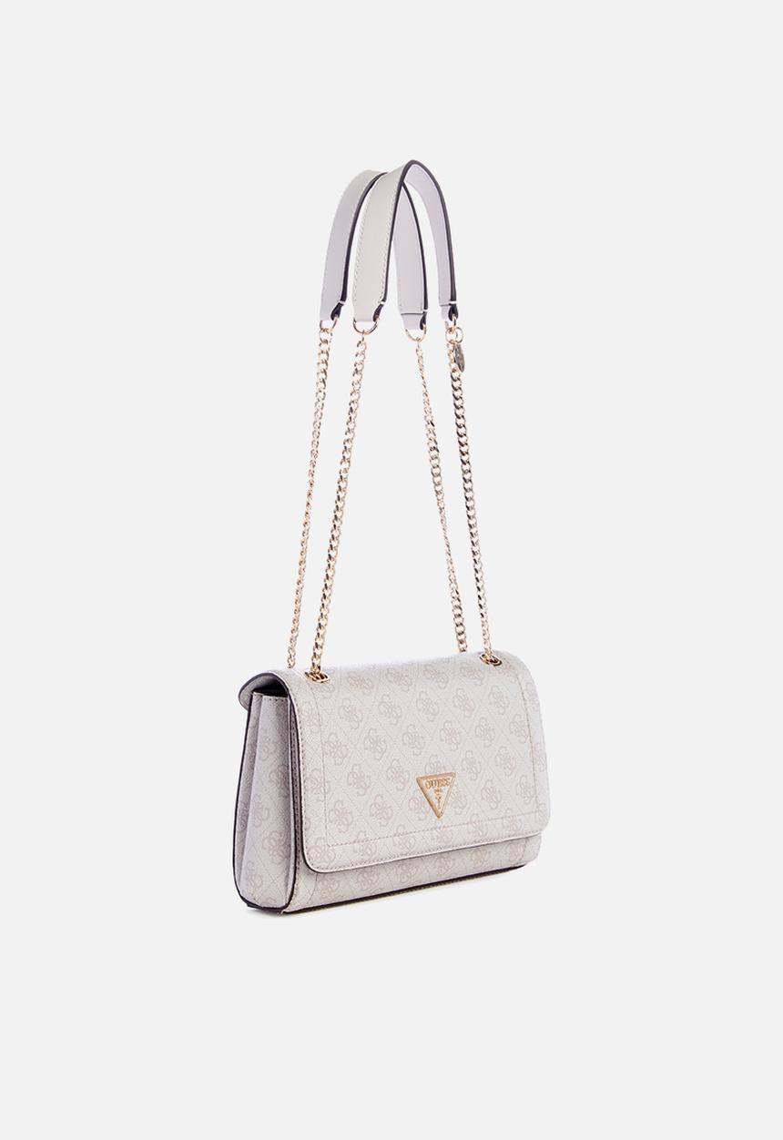 GUESS - Noelle convertible crossbody flap - dove