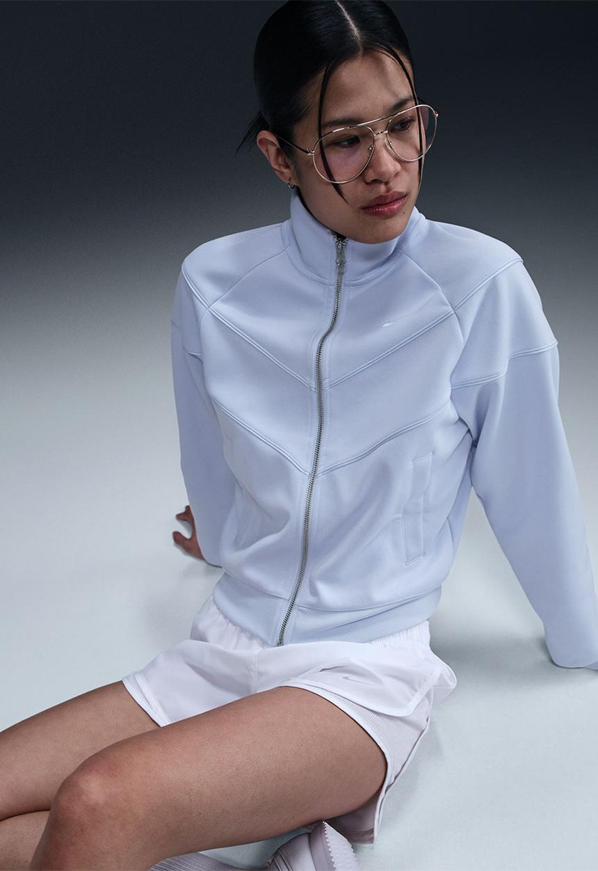 Nike - Nike Poly knit Jacket  - Blue Tint/White
