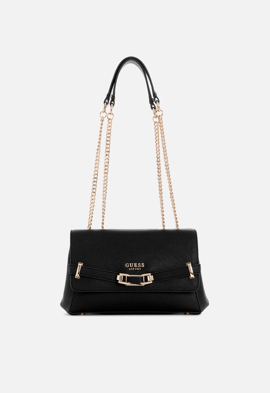 GUESS - Silvye crossbody flap - black