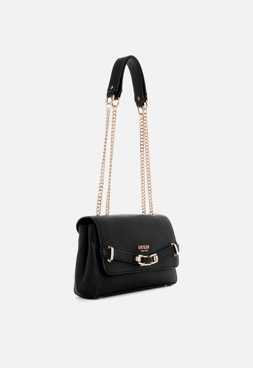 GUESS - Silvye crossbody flap - black