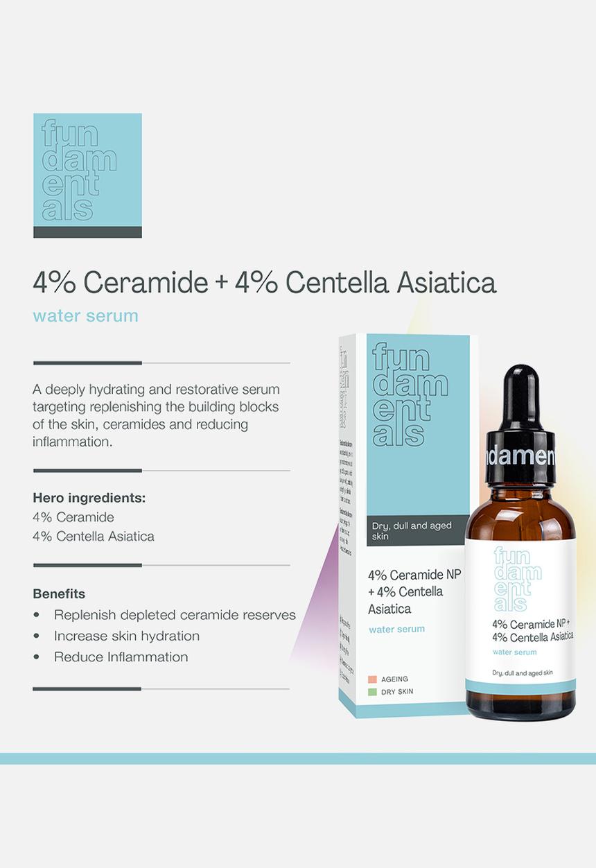 Fundamentals Skincare - 4% Ceramide + 4% Centella Asiatica