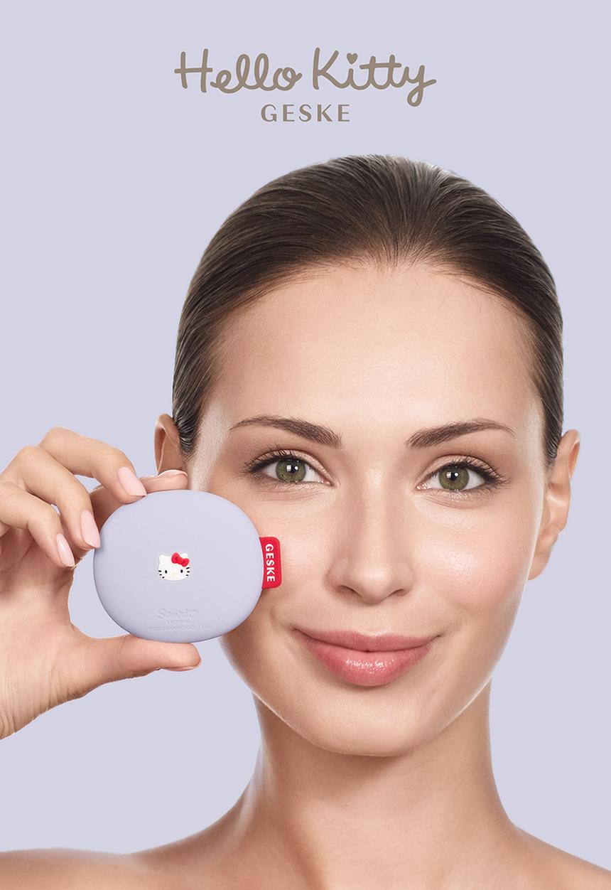 GESKE - Facial Brush  3 in 1 - Purple