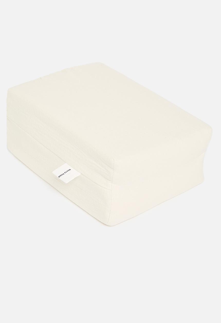Sixth Floor - Cotton Matelasse Duvet Set - White