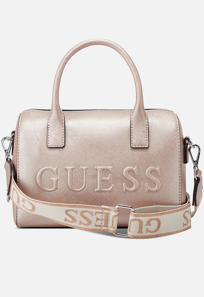 GUESS - Berkton barrel satchel - pink
