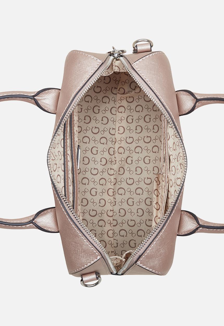 GUESS - Berkton barrel satchel - pink