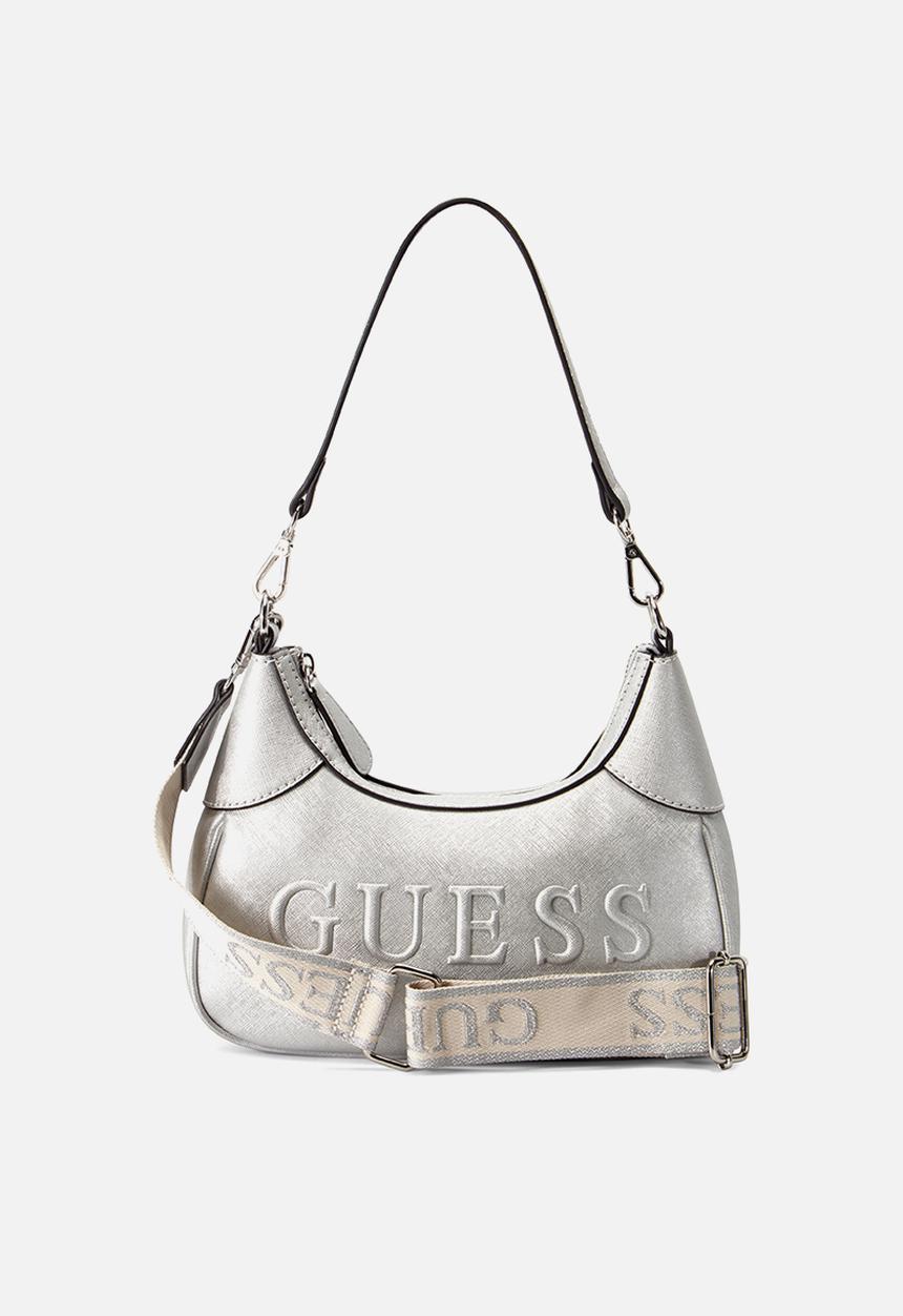 GUESS - Berkton mini top zip - silver