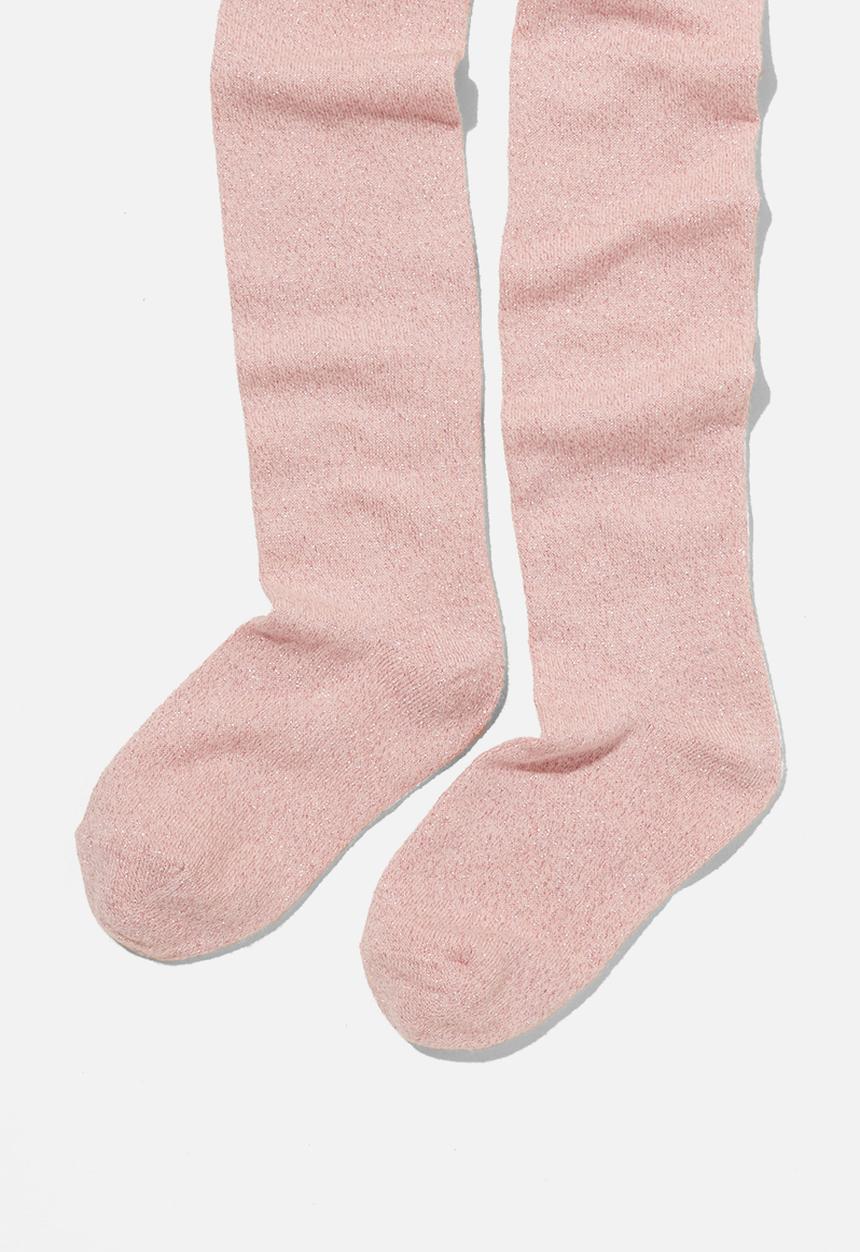 Cotton On - Solid tights - pink shimmer