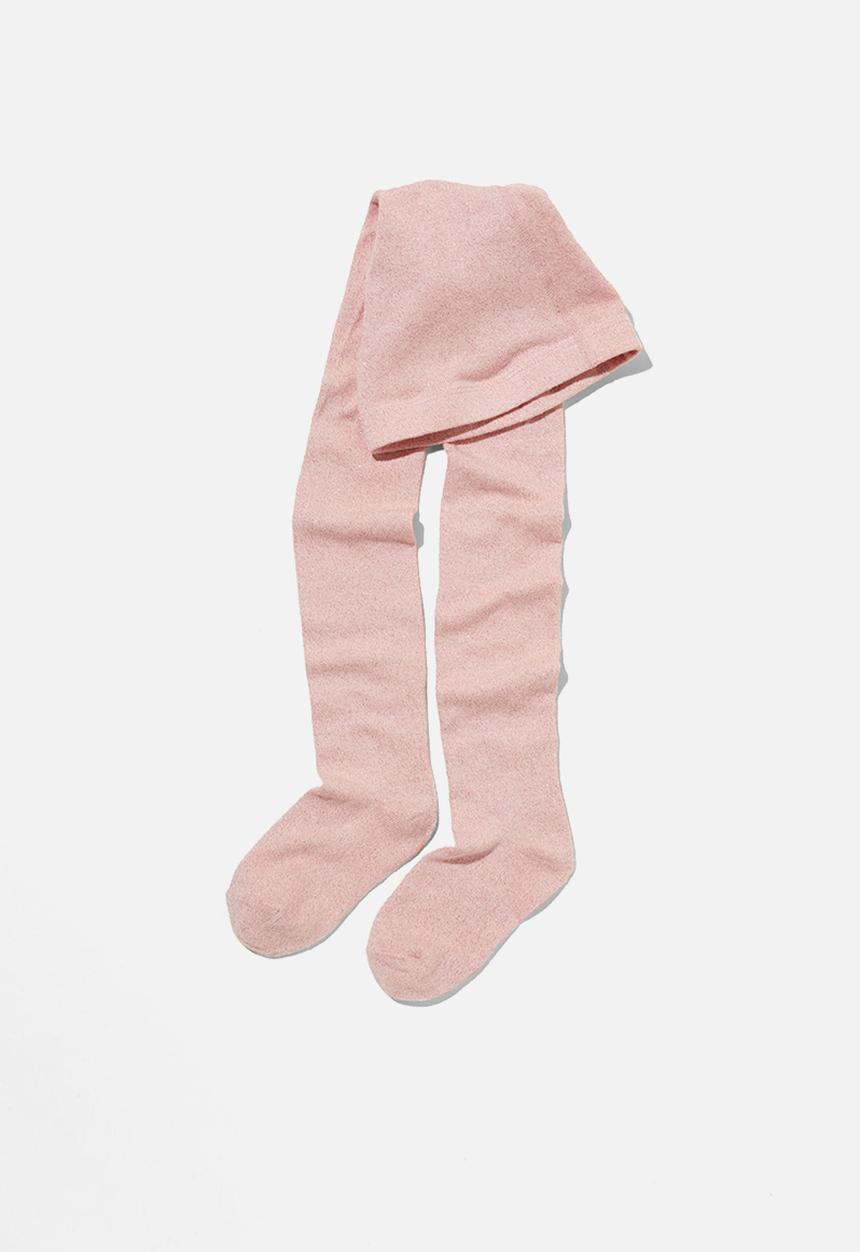 Cotton On - Solid tights - pink shimmer