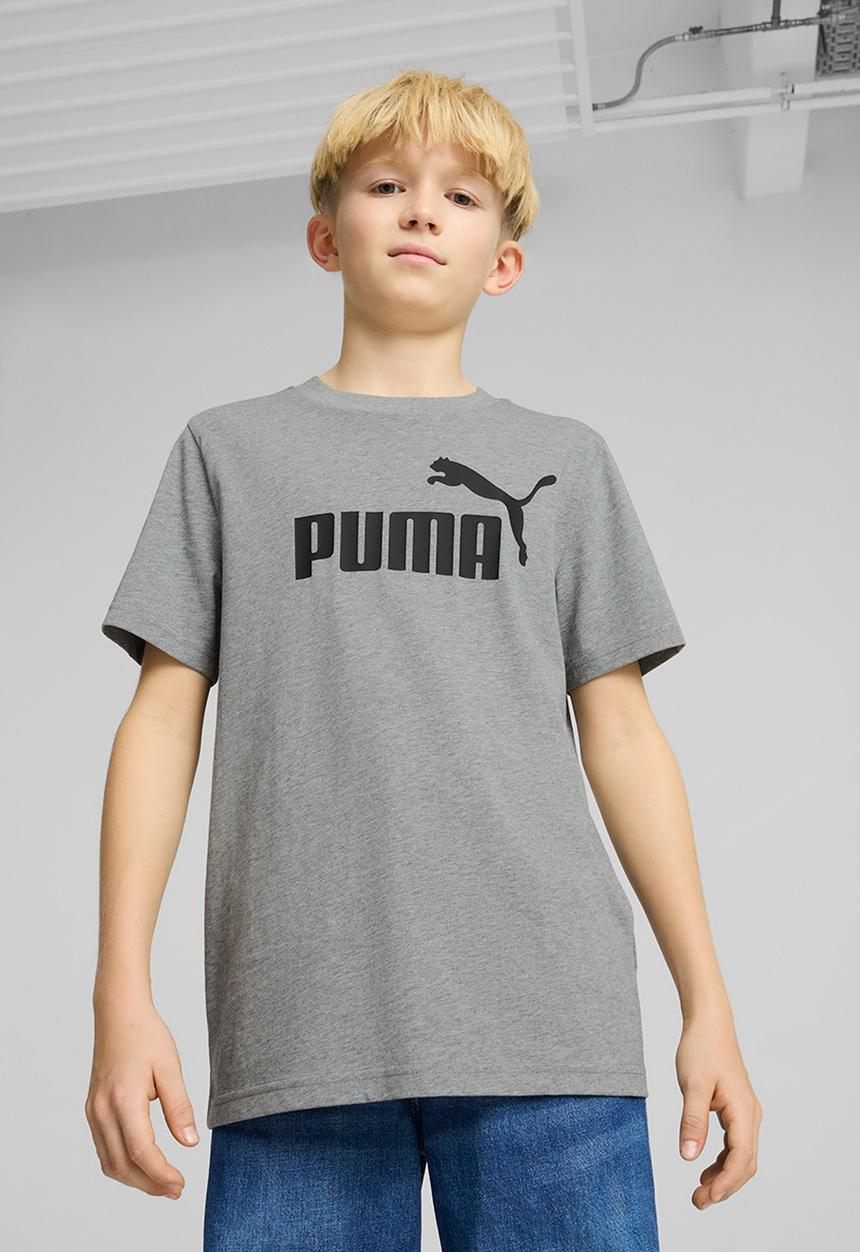 PUMA - ESS No. 1 Logo Tee B-Medium Gray Heather
