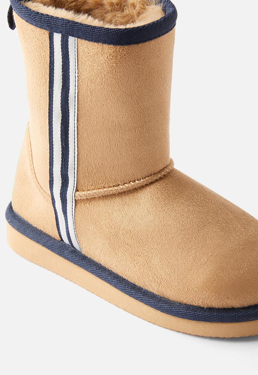 Cotton On - Kids home boot - tan/squid ink