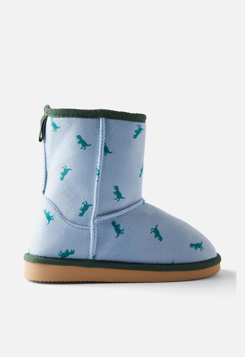 Cotton On - Kids home boot - dawn blue/dino