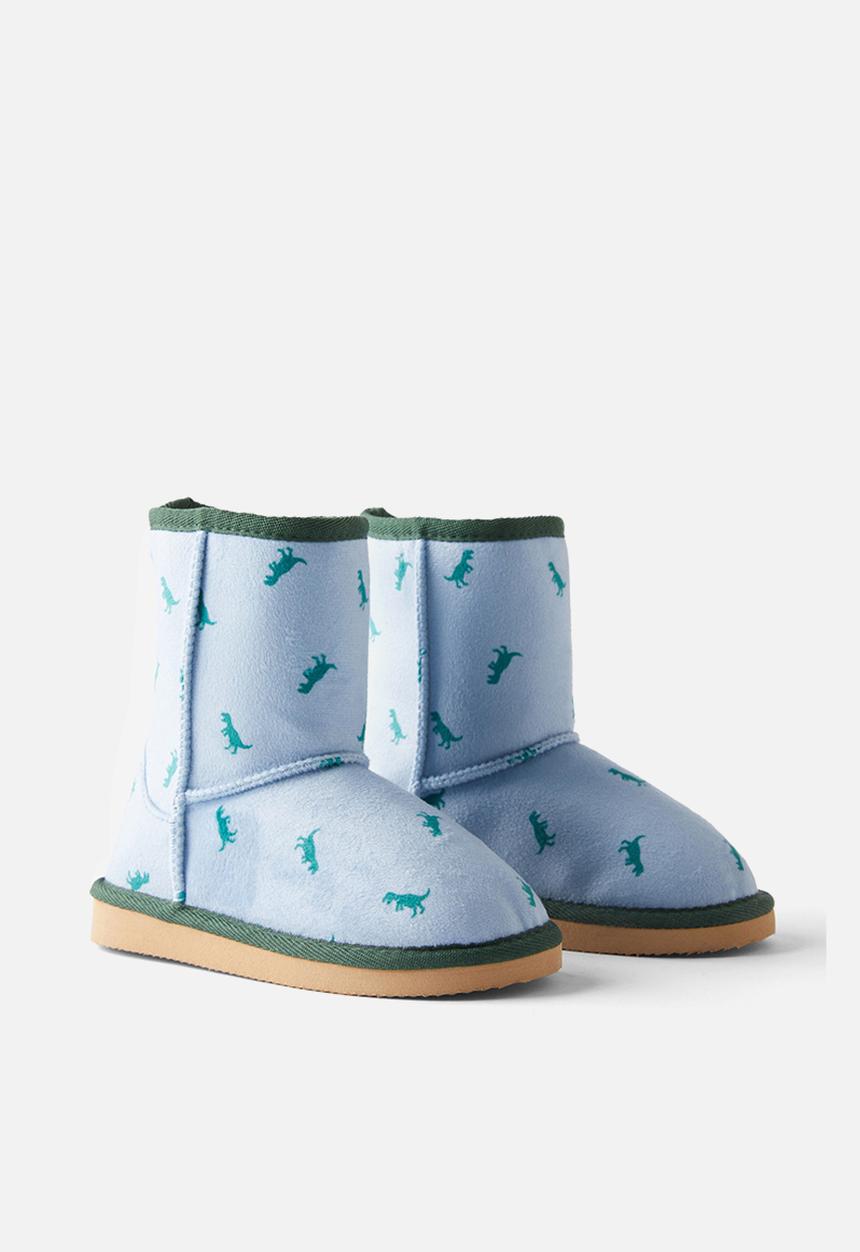 Cotton On - Kids home boot - dawn blue/dino