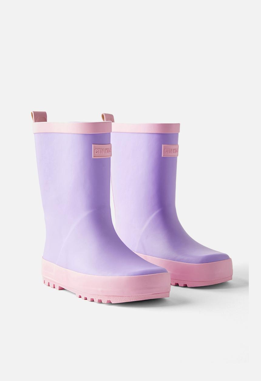 Cotton On - Kids rainboot - lilac mood/fairy pink