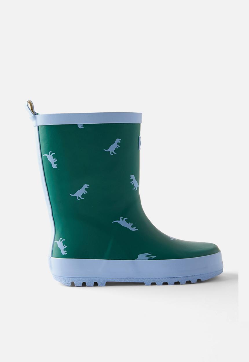 Cotton On - Kids rainboot - dino/dawn blue