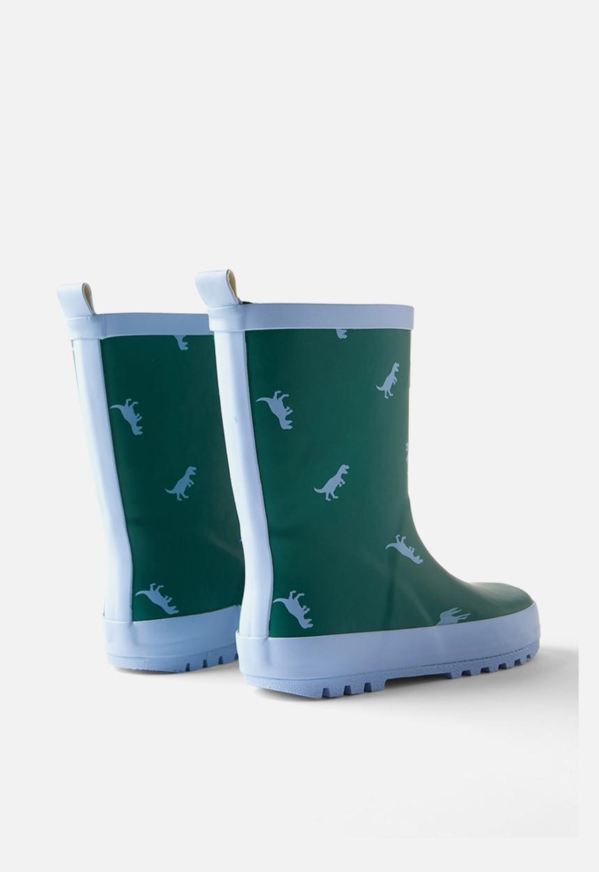 Cotton On - Kids rainboot - dino/dawn blue