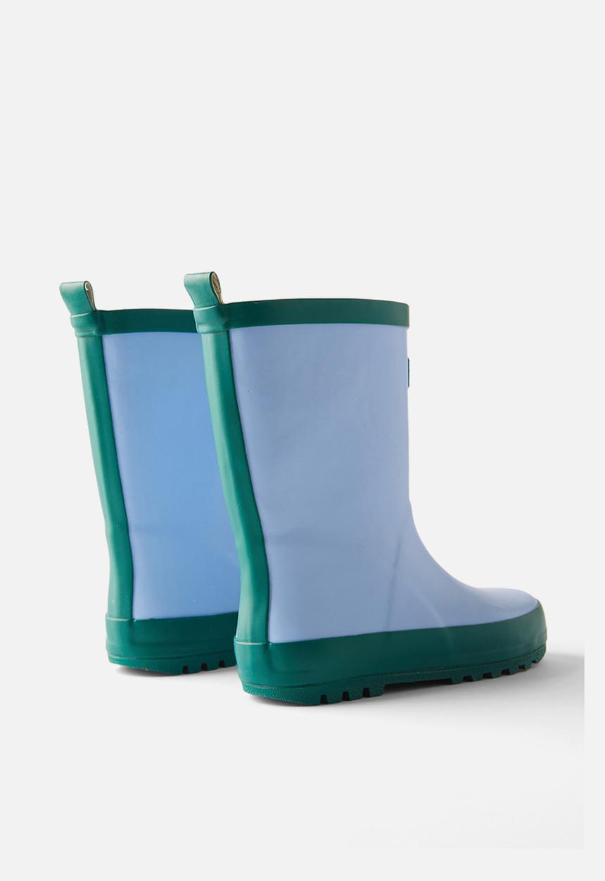 Cotton On - Kids rainboot - dawn blue/moss green