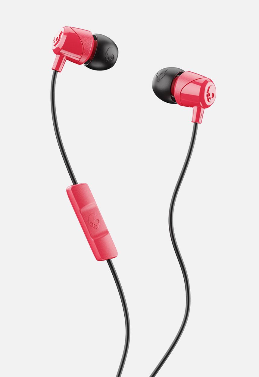 Skullcandy - Skullcandy Jib In Ear W/Mic - Red & Black