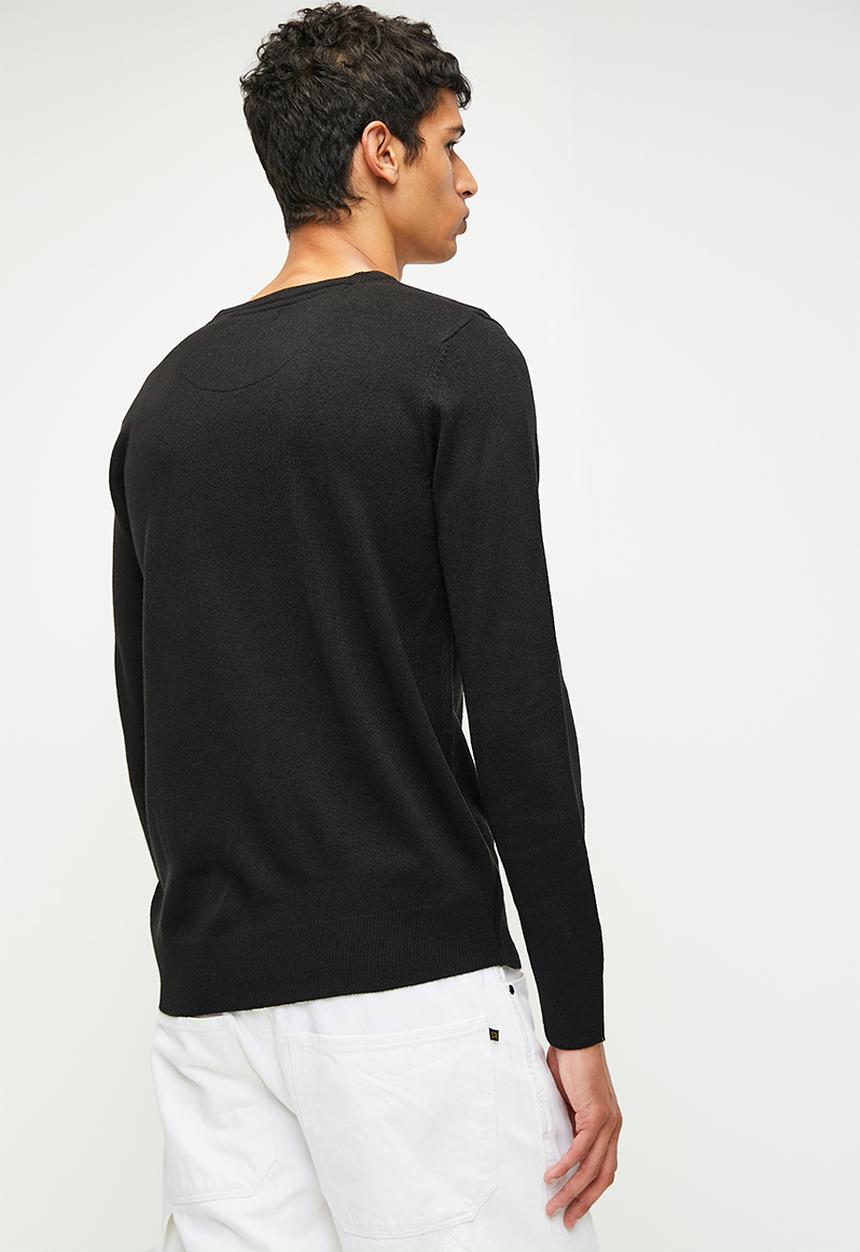 Brave Soul - Knitwear - Jet Black