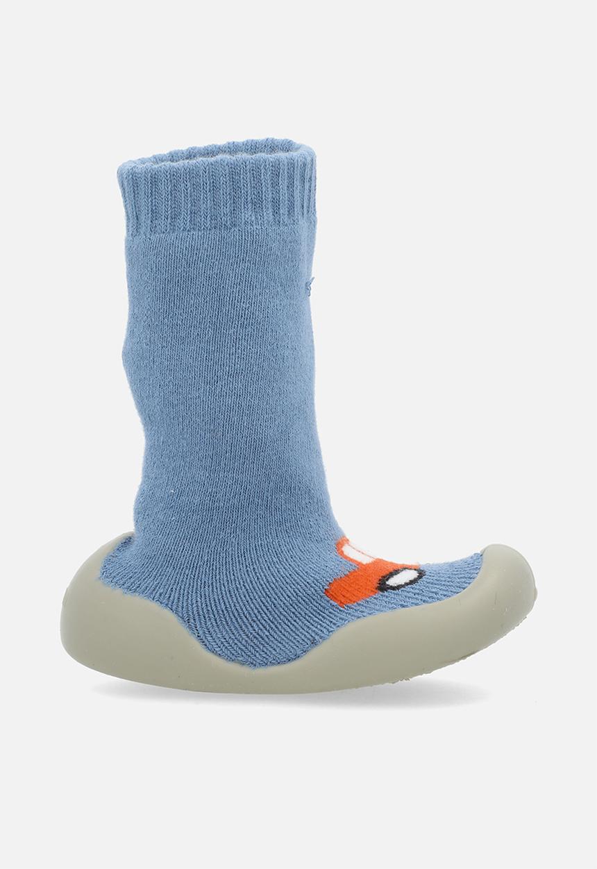 Pop Candy - Sock boot - blue/orange car