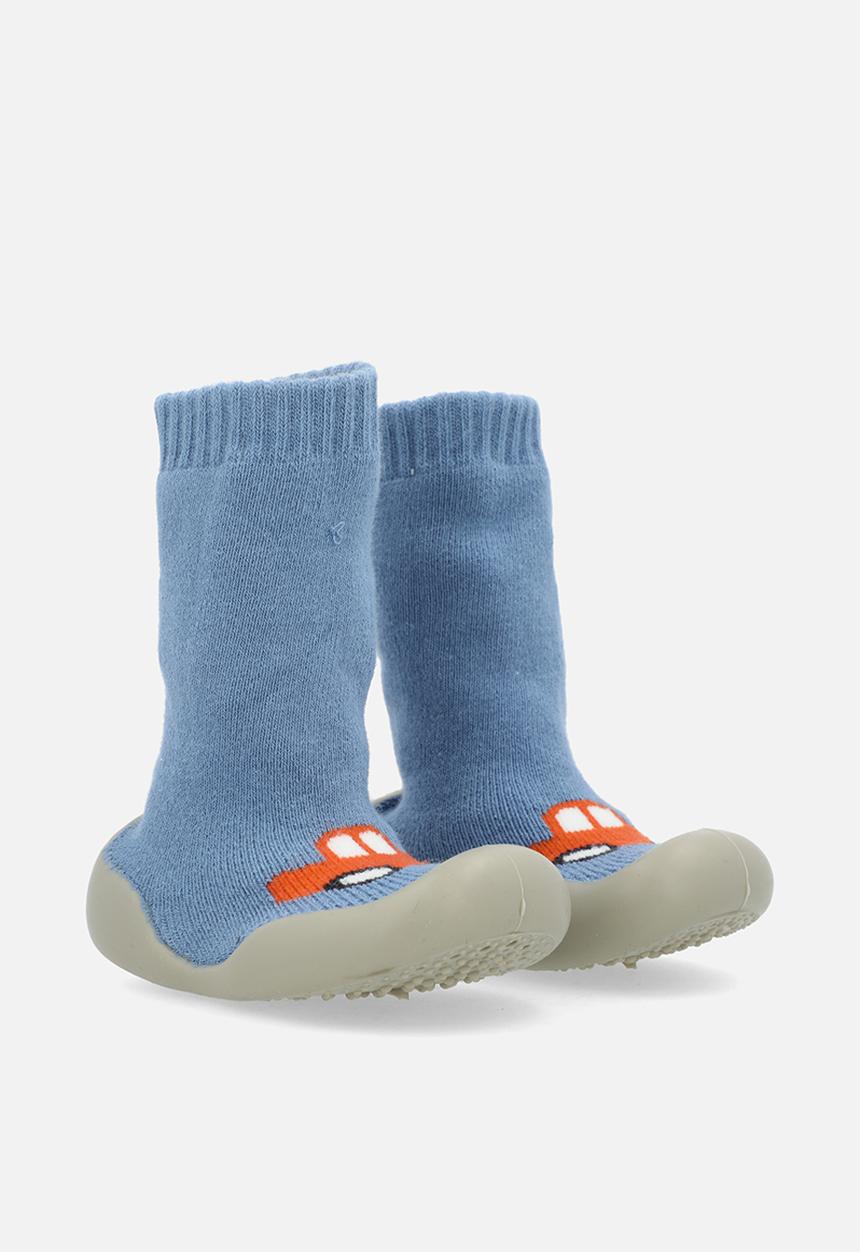 Pop Candy - Sock boot - blue/orange car