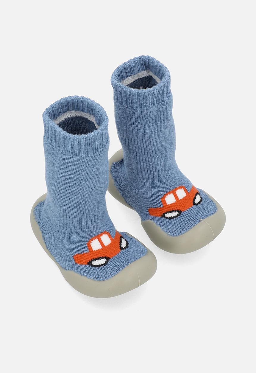 Pop Candy - Sock boot - blue/orange car