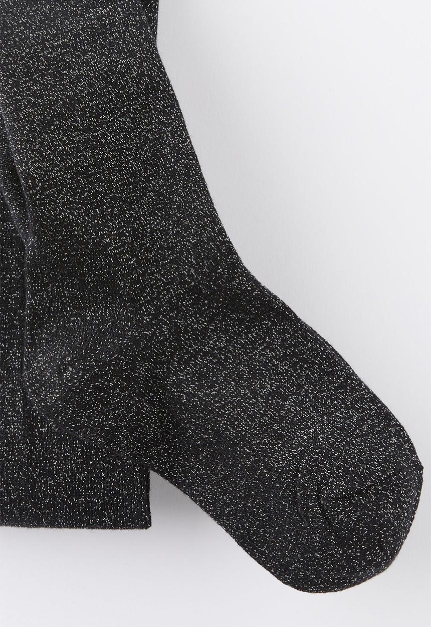 Cotton On - Solid tights - black shimmer