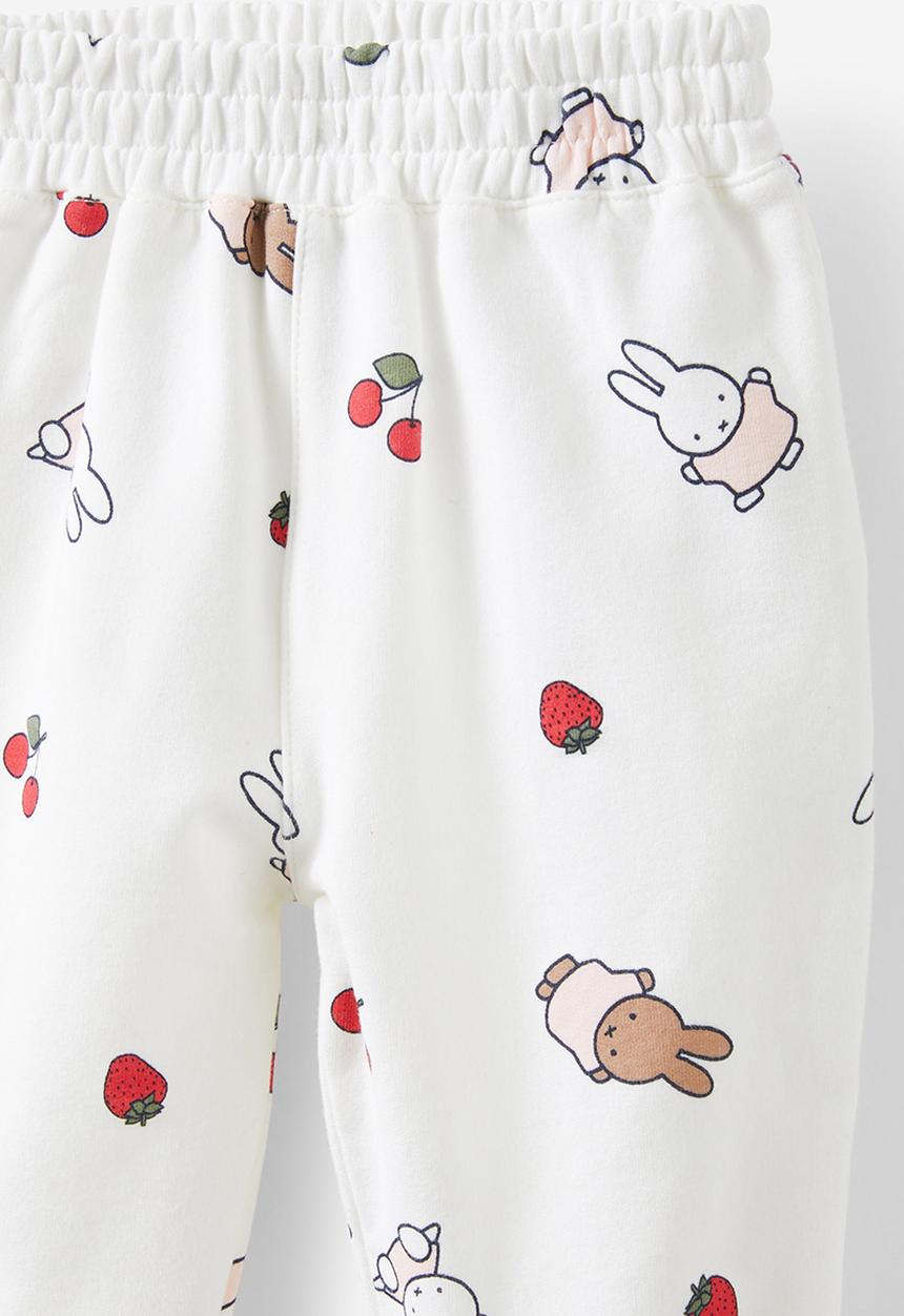 Cotton On - Riley trackpant lcn - lcn mif vanilla/miffy