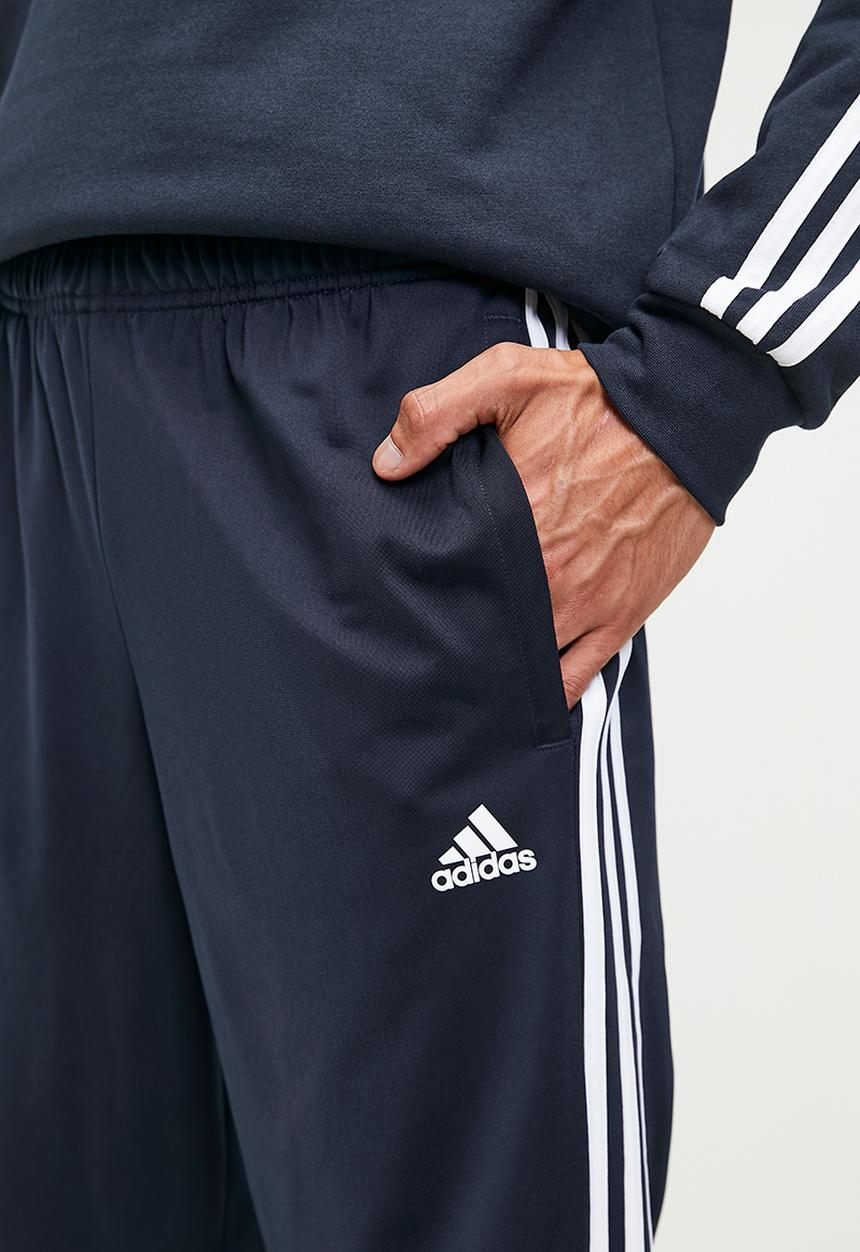 adidas Originals - 3Stripe Jog Tri Trackpant - Legink/White