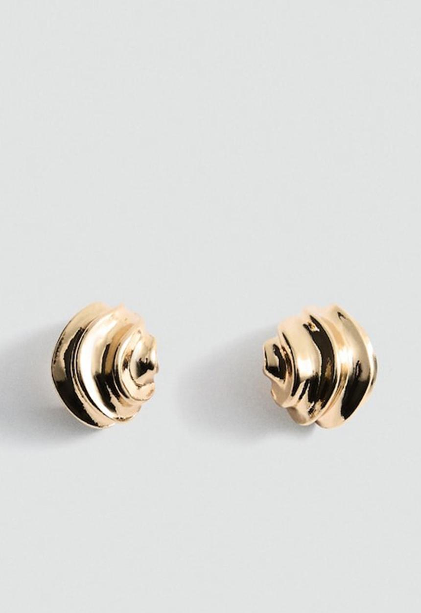 MANGO - Earrings fabi - gold