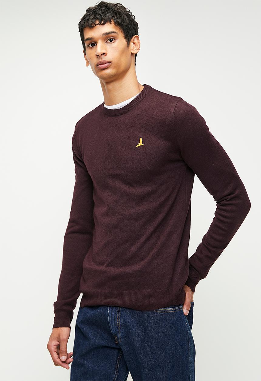 Brave Soul - Knitwear - Ox Blood