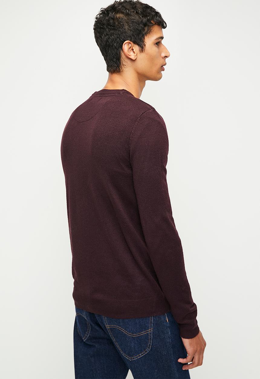 Brave Soul - Knitwear - Ox Blood