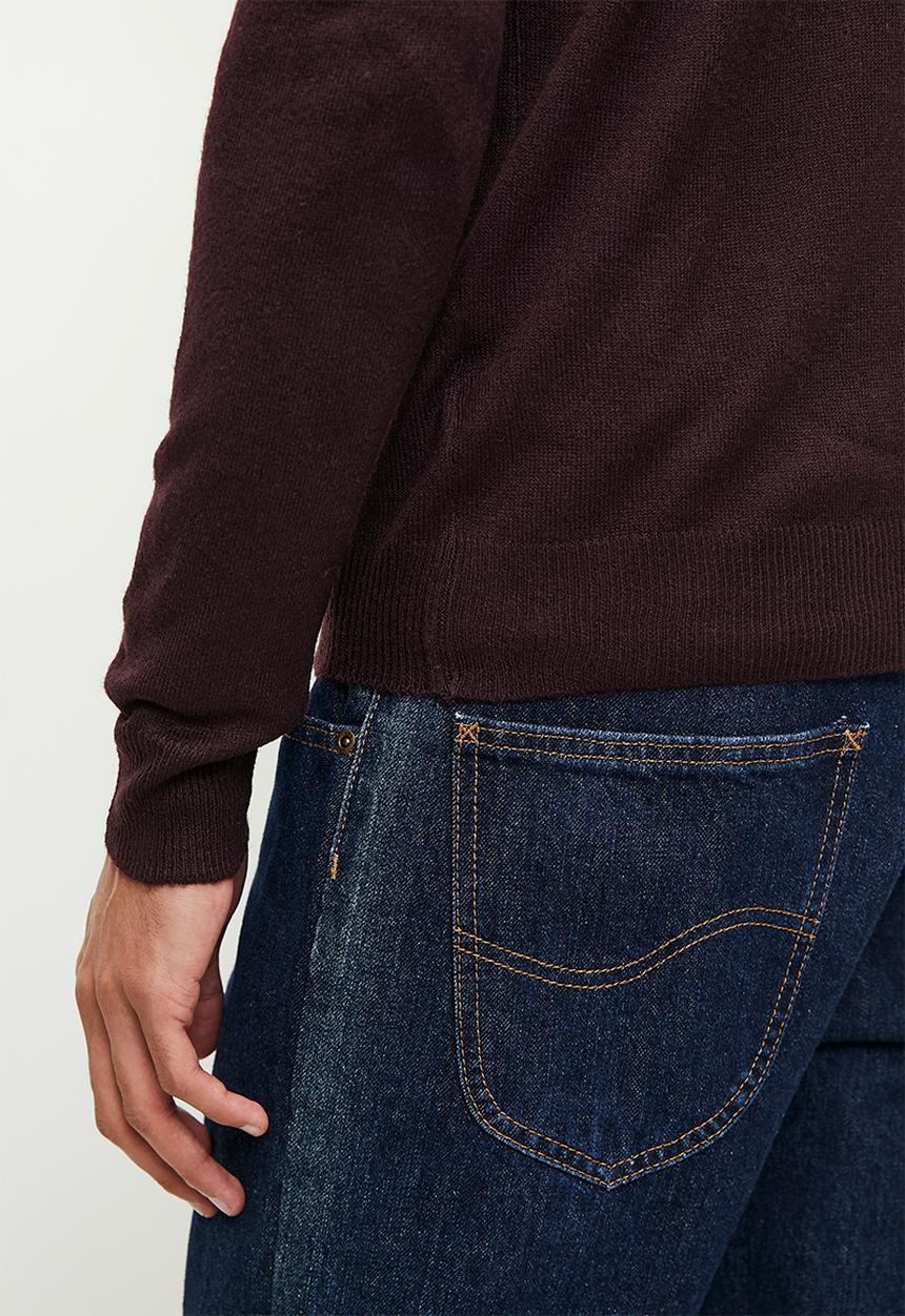 Brave Soul - Knitwear - Ox Blood