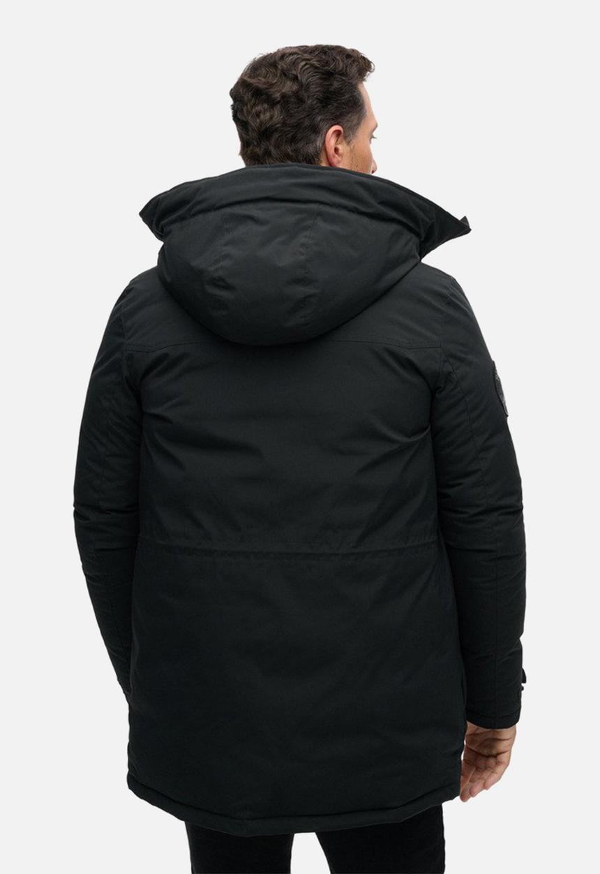 Superdry. - CITY PADDED PARKA JACKET - Black