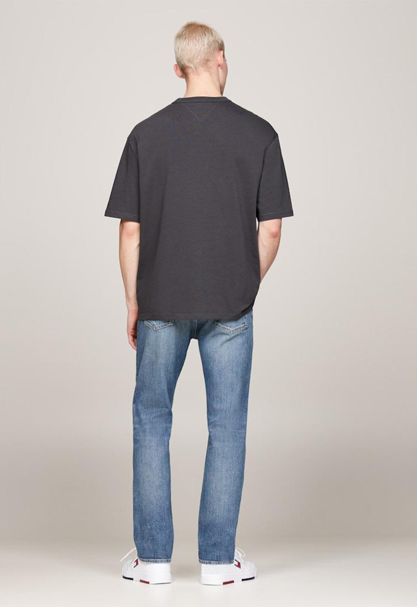 Tommy Hilfiger - Tjm Rlx Badge Tee - New Charcoal