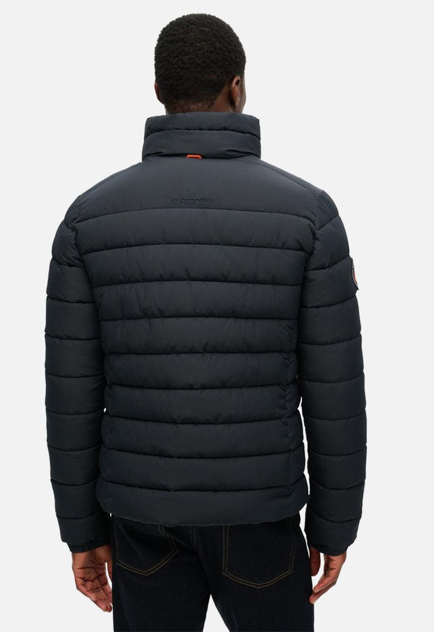 Superdry. - FUJI EMB PADDED JACKET - Eclipse Navy