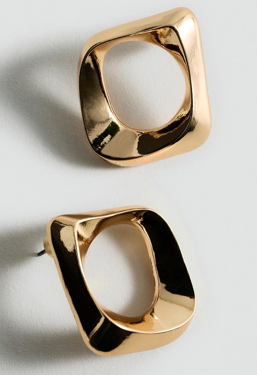 MANGO - Earrings fara - gold