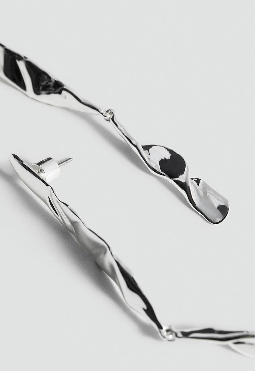 MANGO - Earrings farrel - silver