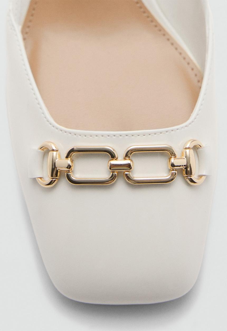 MANGO - Doly heel - white