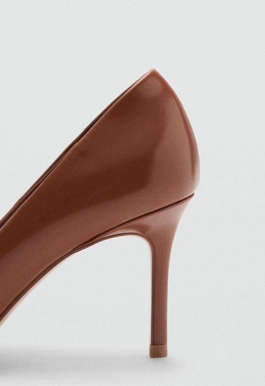 MANGO - Rico heel - dark brown
