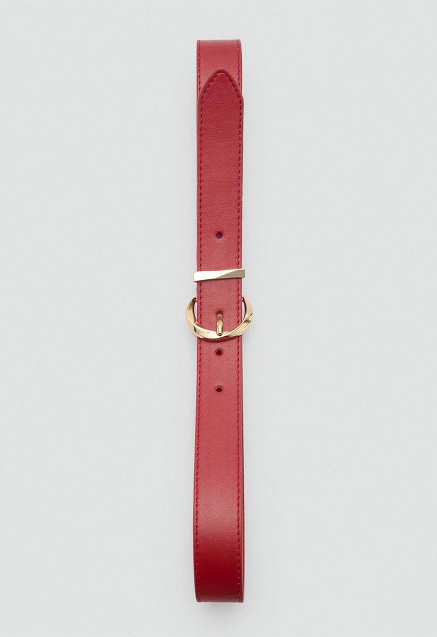 MANGO - Belt twister - red
