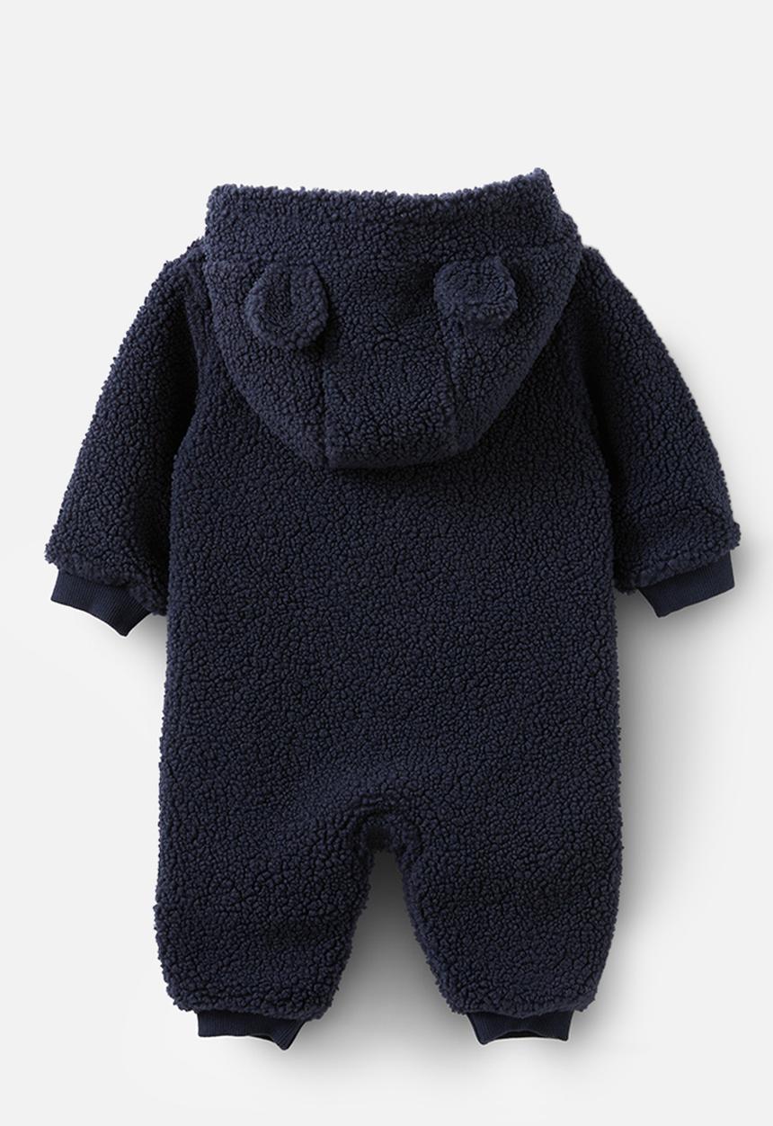 Cotton On - Teddy all in one - navy ink/teddy