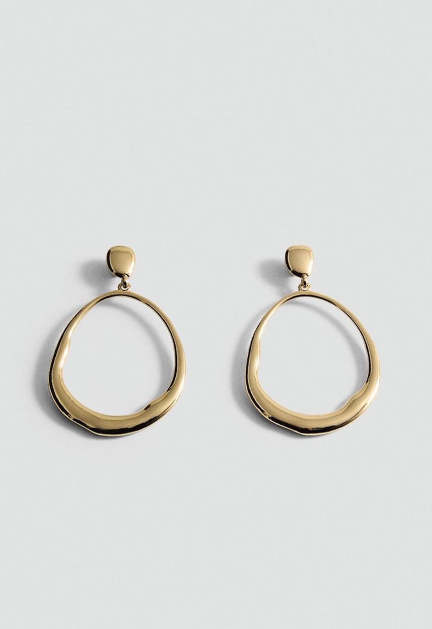 MANGO - Earrings famara  - gold